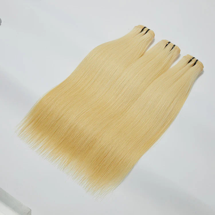 Raw Hair #613 Lightest Blonde Straight