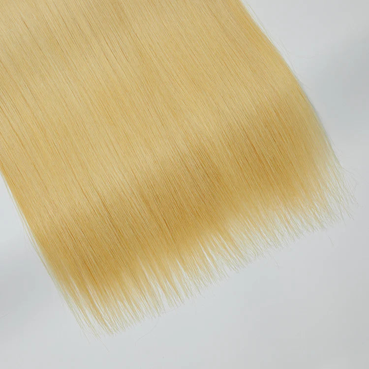Raw Hair #613 Lightest Blonde Straight