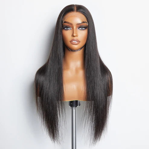 5x5 HD Glueless Lace Closure Wig Straight 180% Density