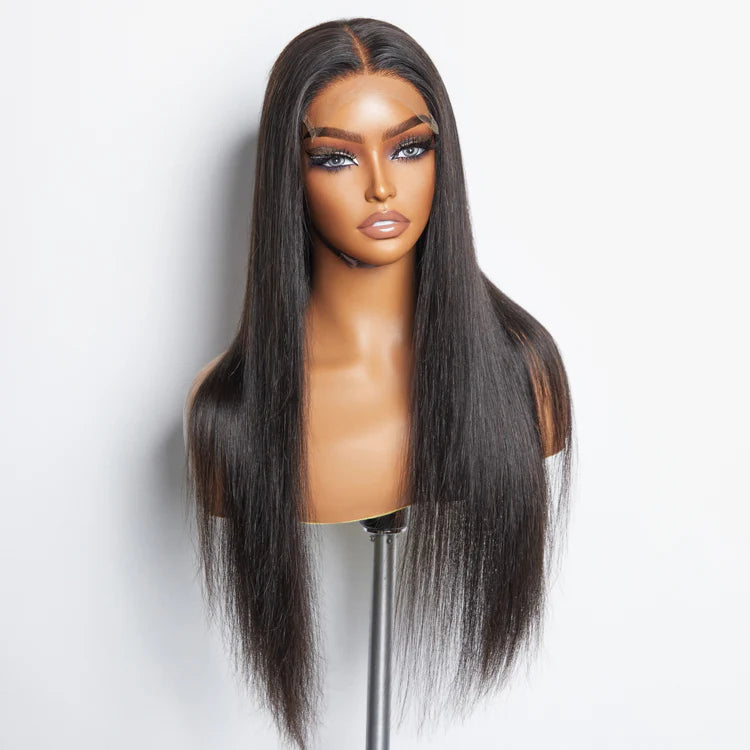 5x5 HD Glueless Lace Closure Wig Straight 180% Density