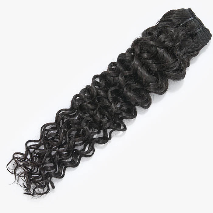 Raw Vietnam Hair Bundles Burmese Curly #1B Natural Black